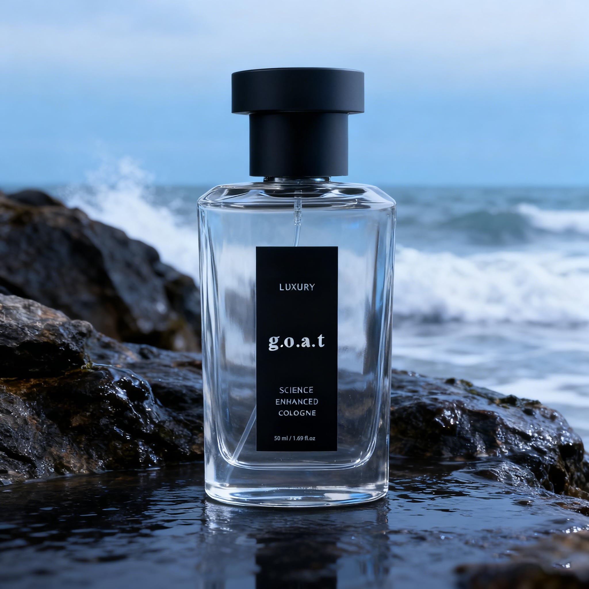 OUSHANG Midnight Marine Man gift box conveys premium present for him.