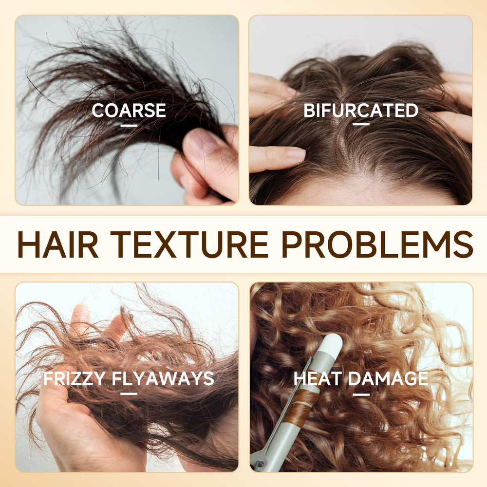 Outccogo Frizz Control Argan Oil for smoother, more defined strands.