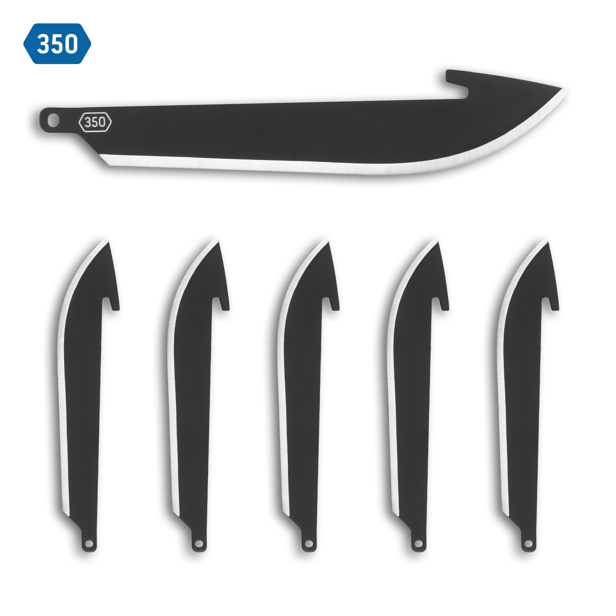 Vacuum sealed blades in pouch protect blades during transport