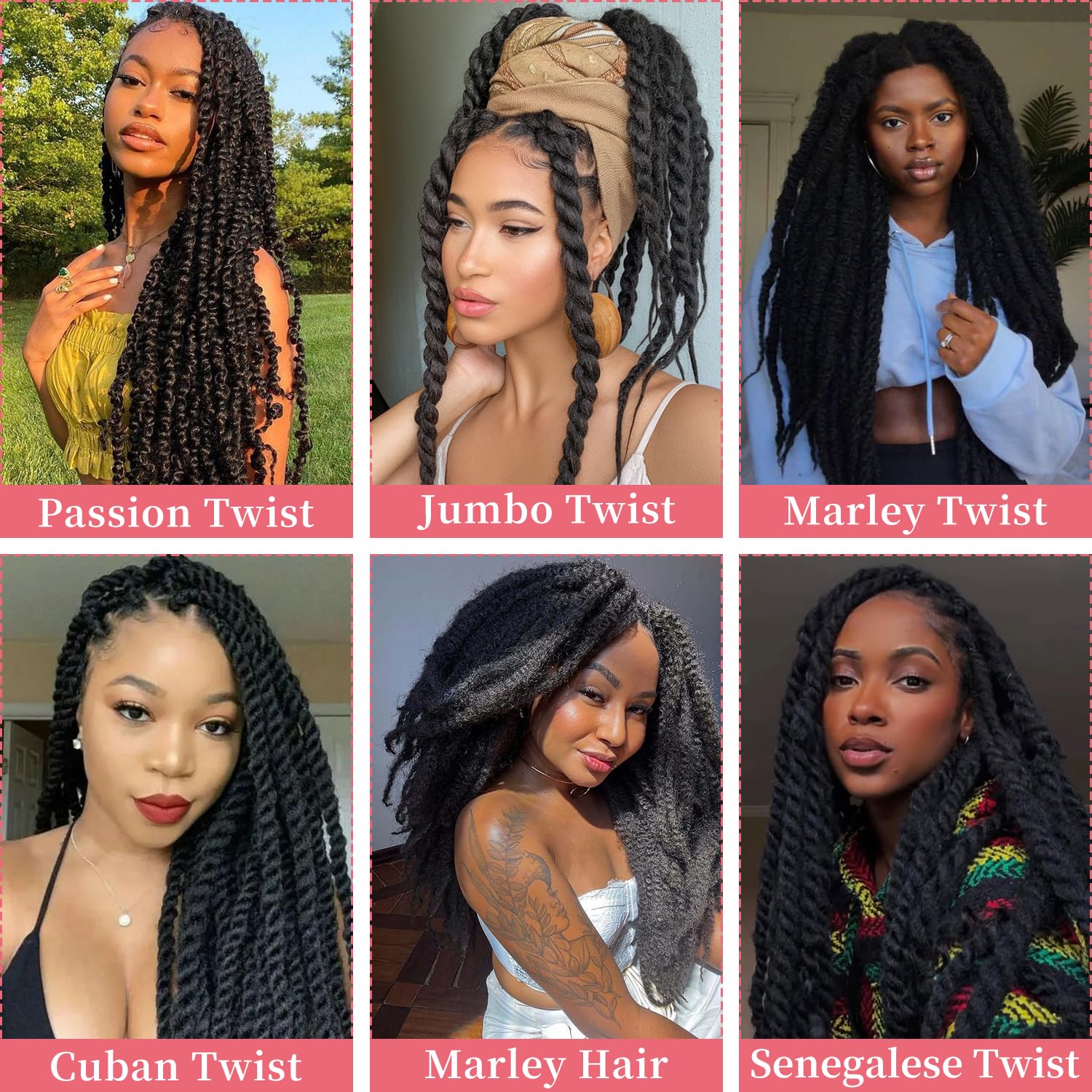 Outernice Marley twist 24inch wedding style for elegant photos