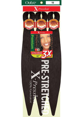 Outre X-Pression 42in pack showing off quick install fibers.