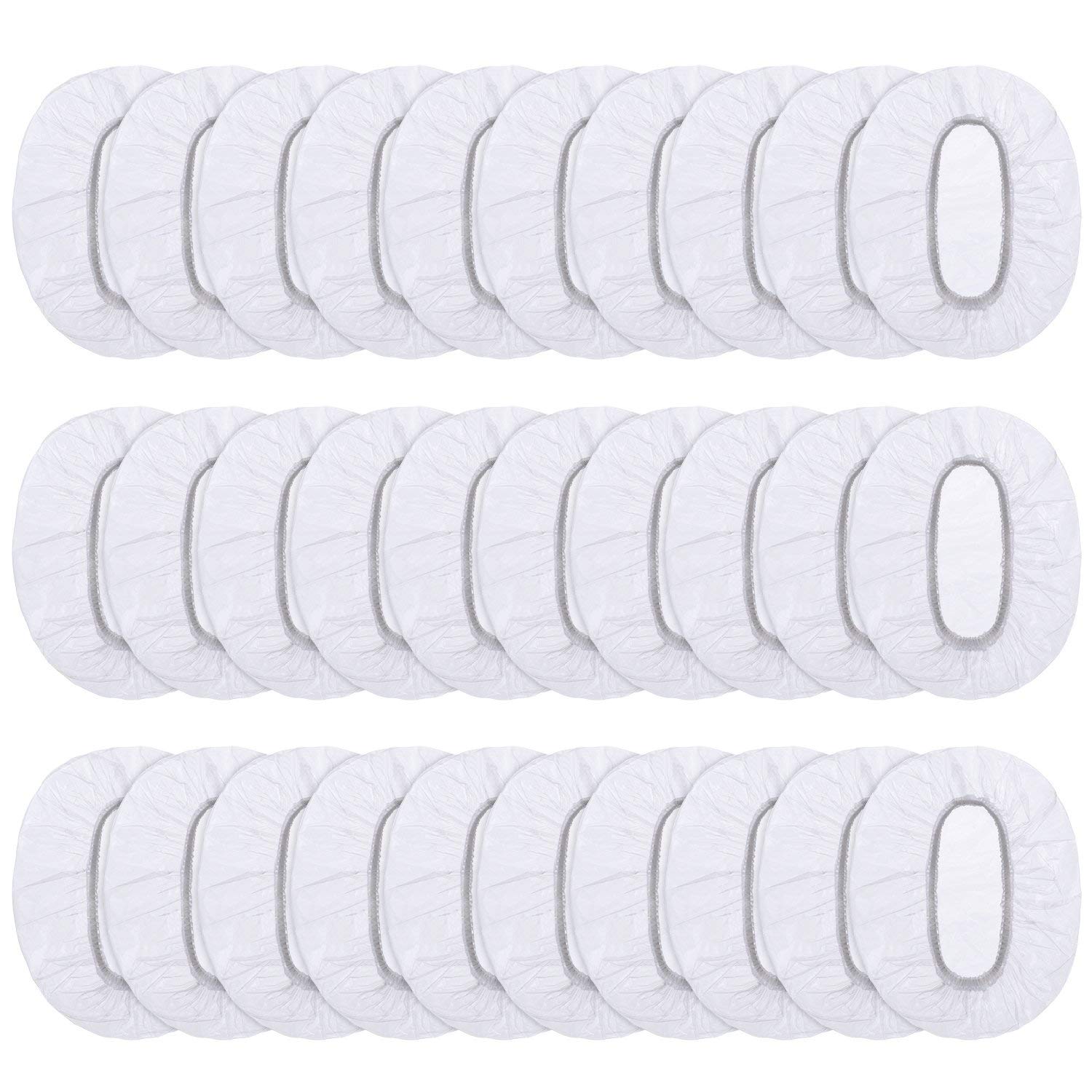 Outus clear ear covers protect ears during shower and hair dye sessions.
