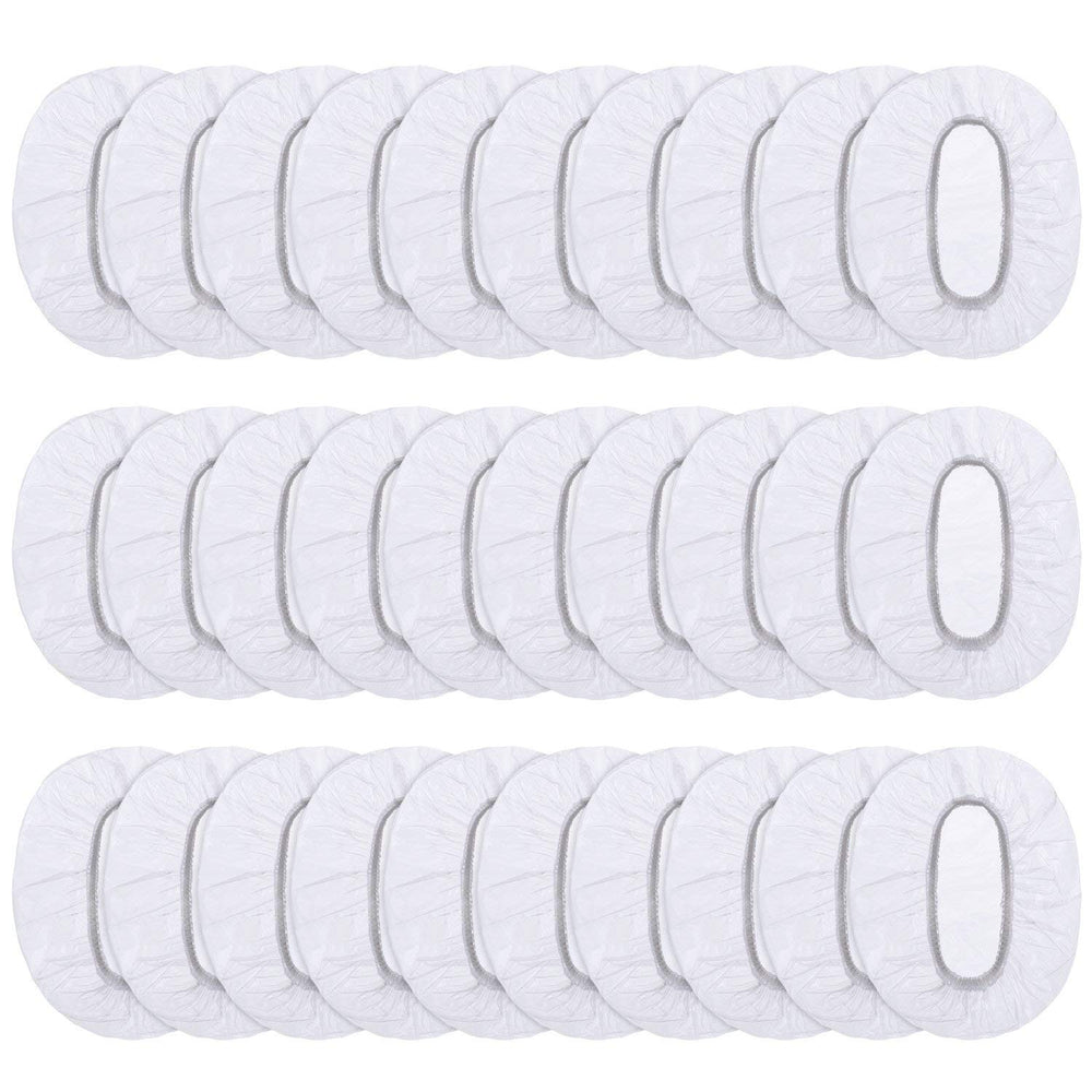 Outus clear ear covers protect ears during shower and hair dye sessions.