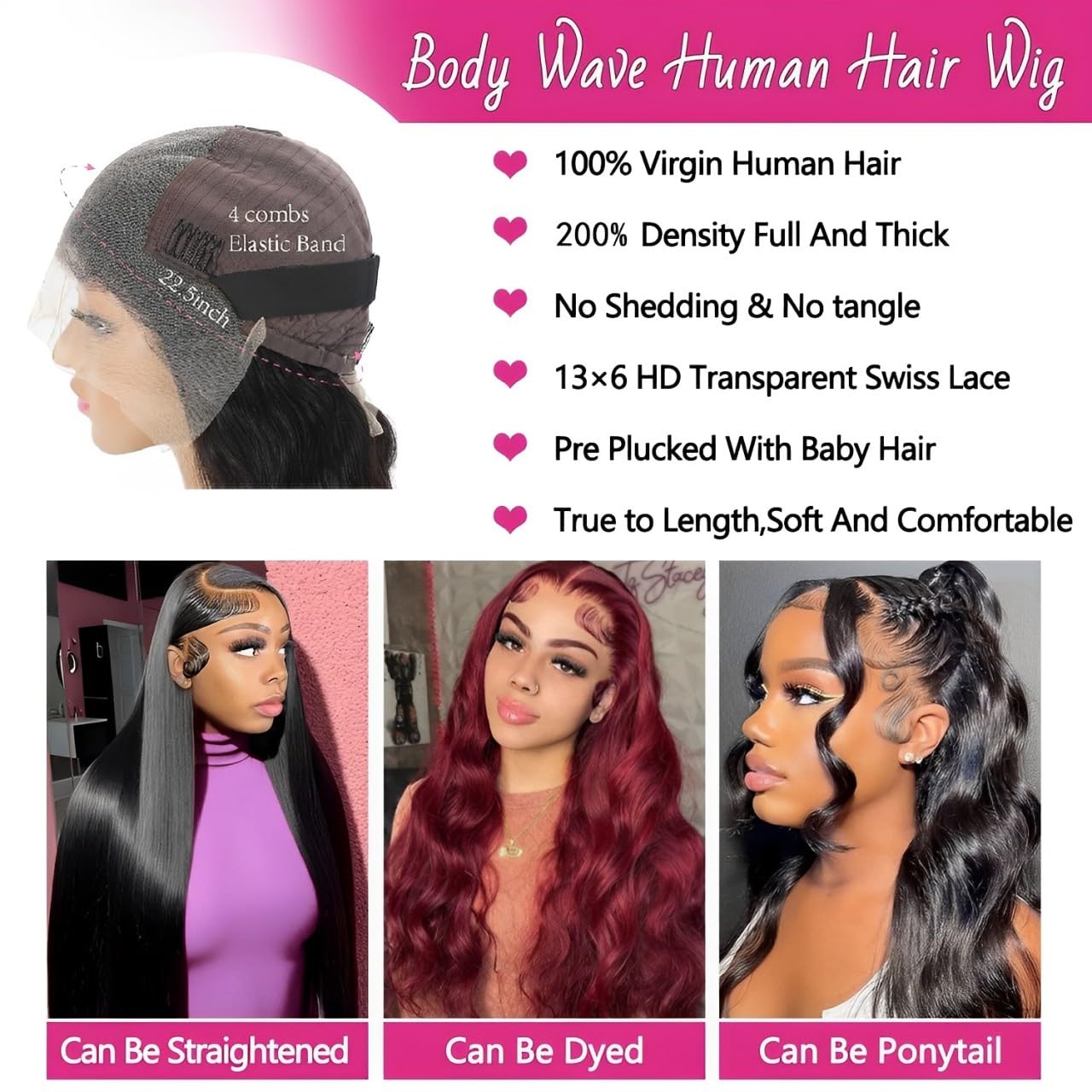 oveflect glueless cap wig offers easy installation without glue for quick styling.
