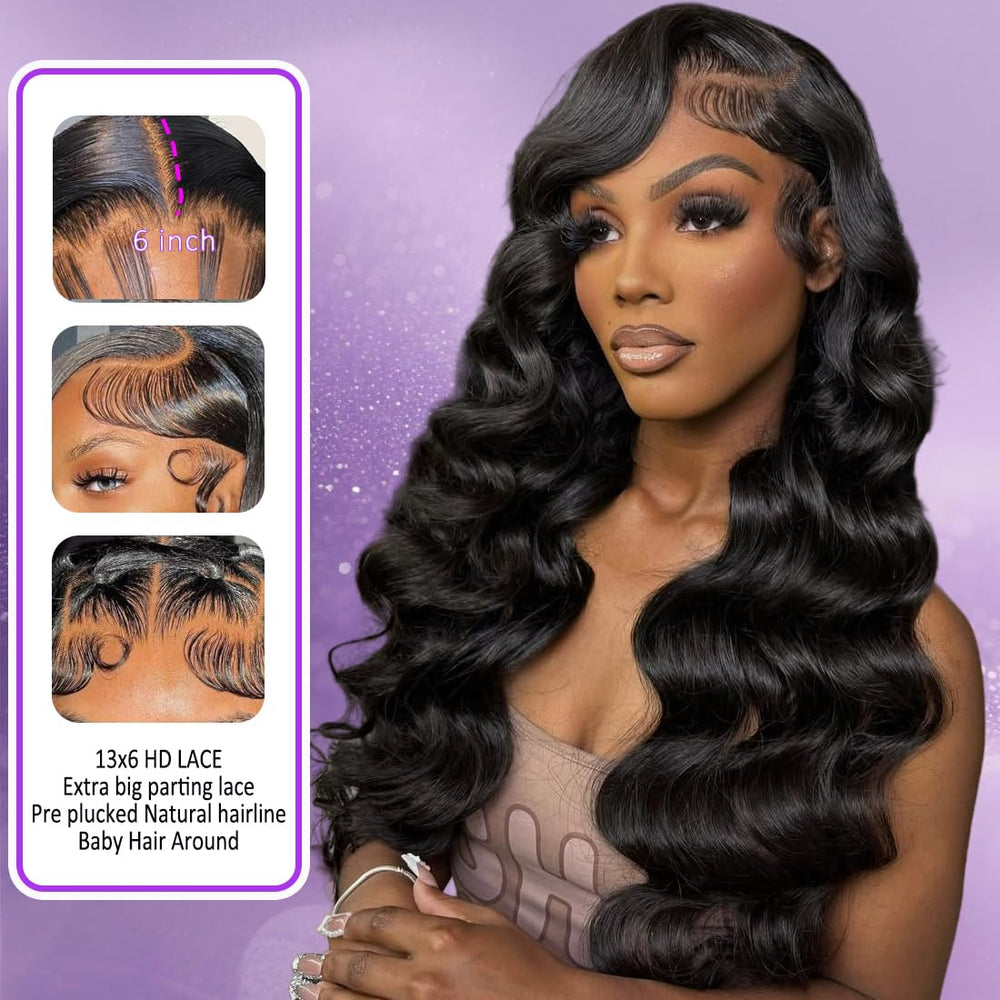 OVEOOZ pre-plucked baby hairs - natural hairline illusion