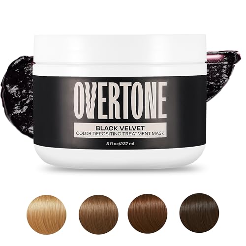 Overtone Black Velvet bottle pour for easy at home color application