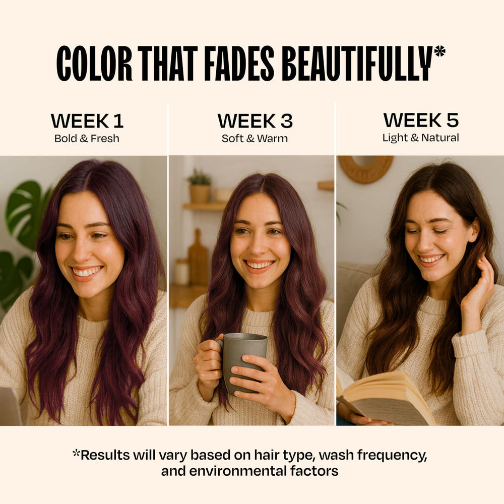 Overtone Cherry Chestnut vegan and cruelty-free color care