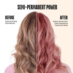 Overtone label close-up highlighting vegan, cruelty-free color deposit.