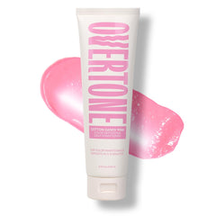 Overtone daily color depositing conditioner pink bottle for vibrant color refresh between washes