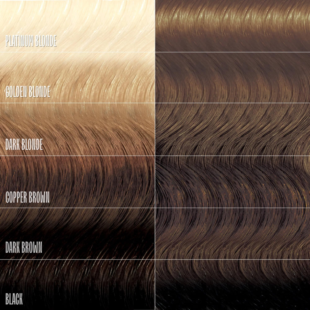 oVertone Golden Brown color with avocado oil—balanced moisture.