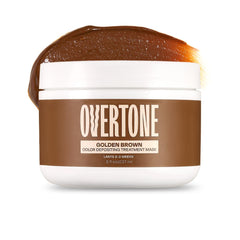 oVertone Golden Brown color bottle—vibrant, at-home semi-permanent color.