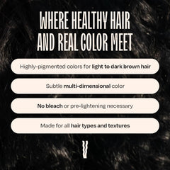 Overtone Strawberry Blonde cream texture demonstrates easy, hydrating application.