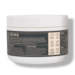 Overtone Twilight Titanium hands applying the color mask to dry hair