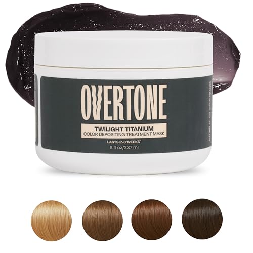 Overtone Twilight Titanium swatches show pigment possibilities on various bases