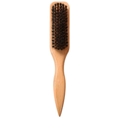 OWIIZI slick back brush with soft boar bristles for smooth edges
