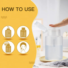 Owlyee BPA-free 150ml bottle with secure cap for safe remover storage.