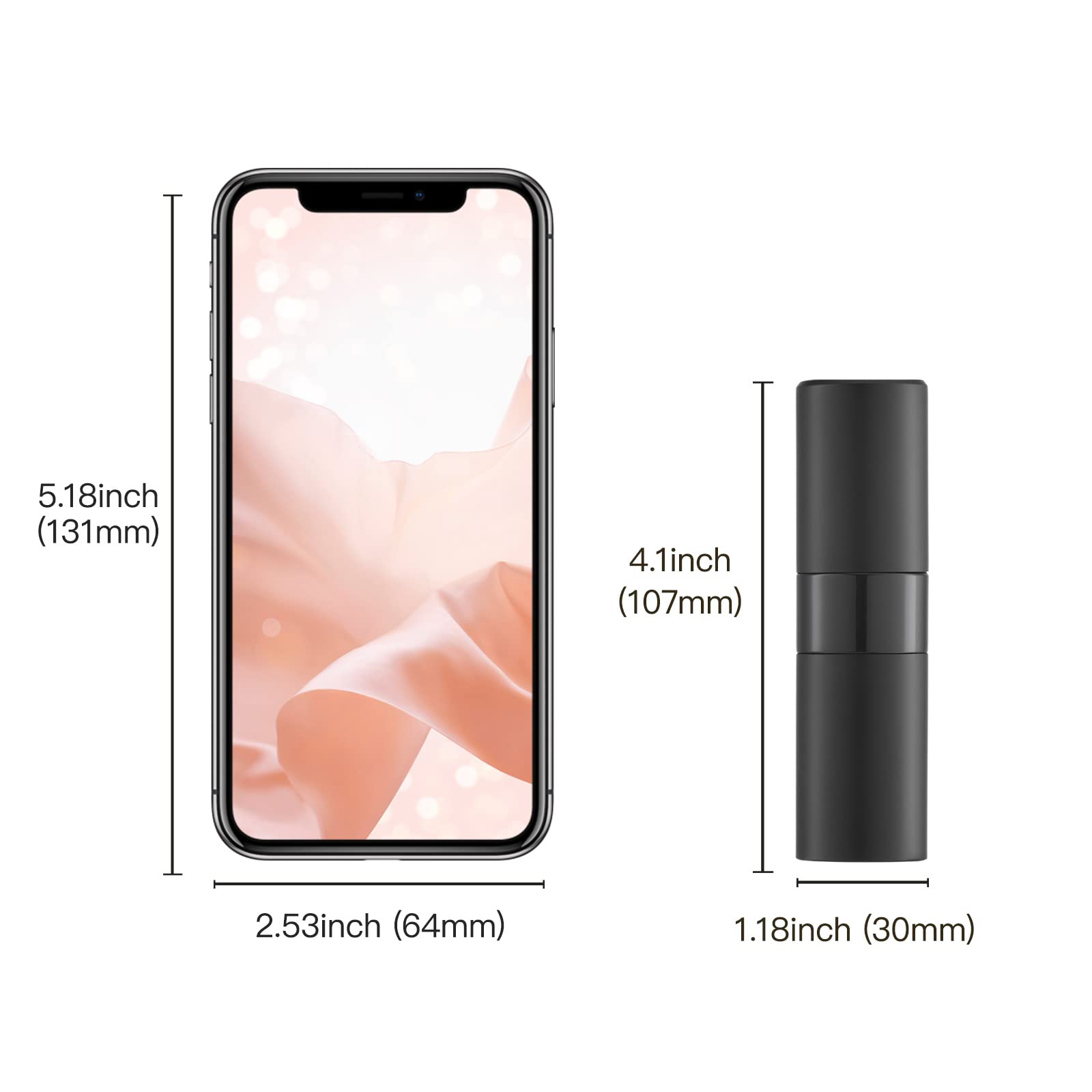 Owlyee on-the-go travel atomizer ideal for travel and gym