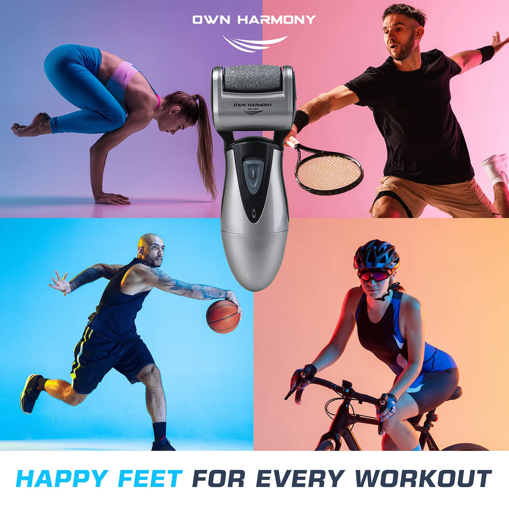 Compact, travel‑friendly design of the CR900 electric foot file.
