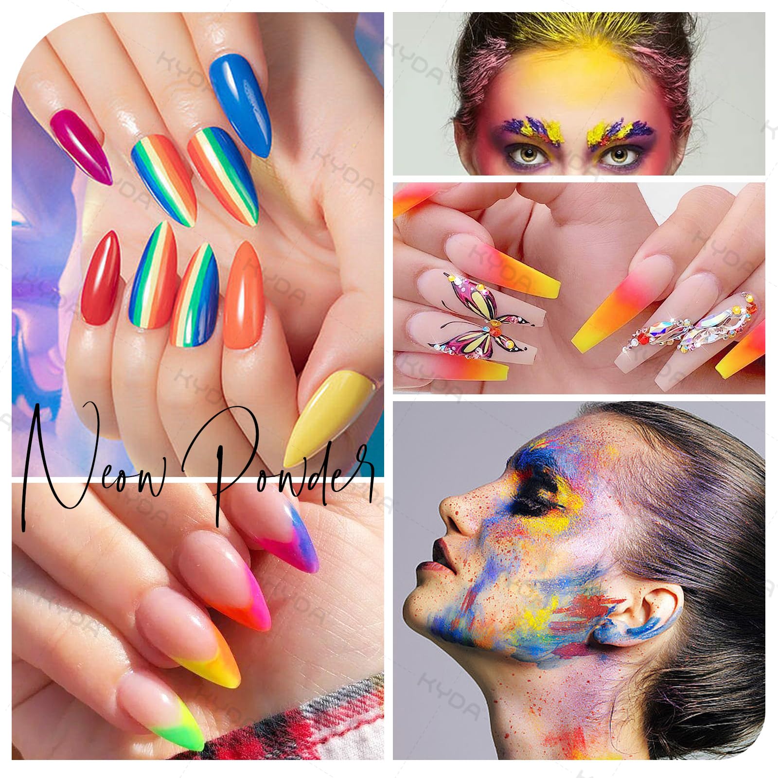 Ownest easy-to-use pigment for natural or artificial nails with UV/LED curing.