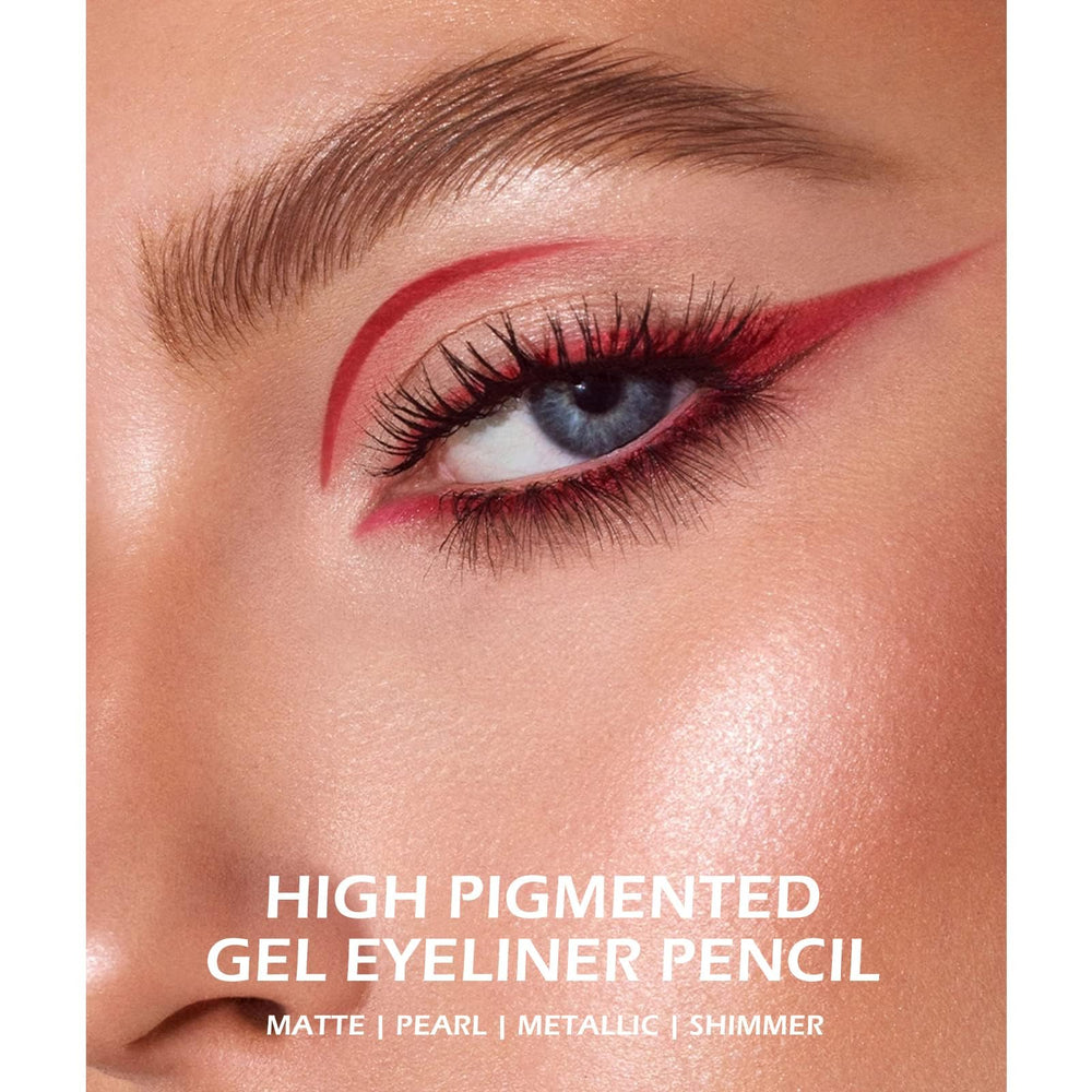 Close-up of Ownest eyeliner pen shows creamy, blendable texture.