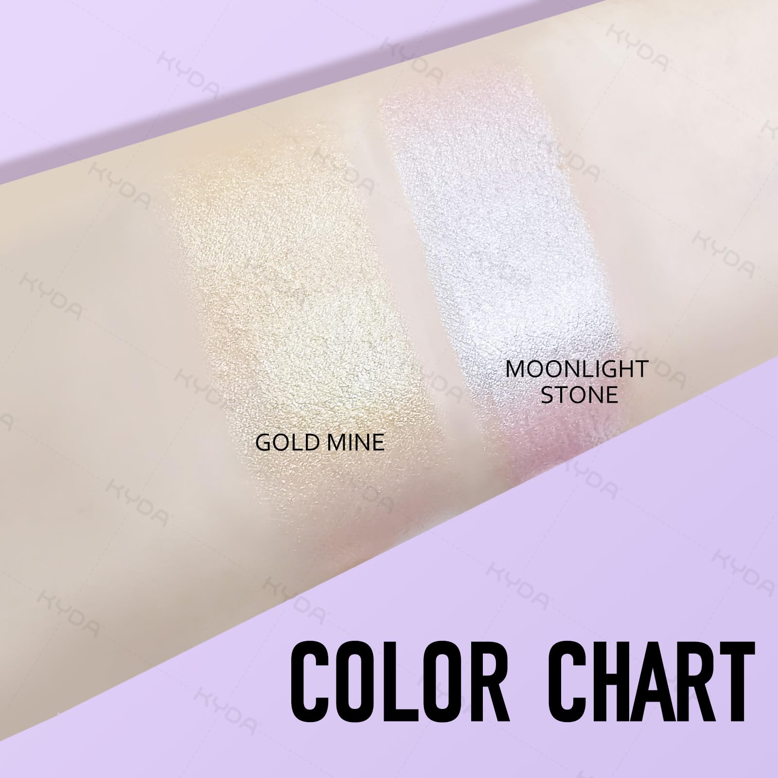 Ownest 2 Colors Highlighter Stick buildable glow on cheekbones