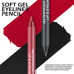 Ownest eyeliner pen with built-in sharpener enables precise lines.