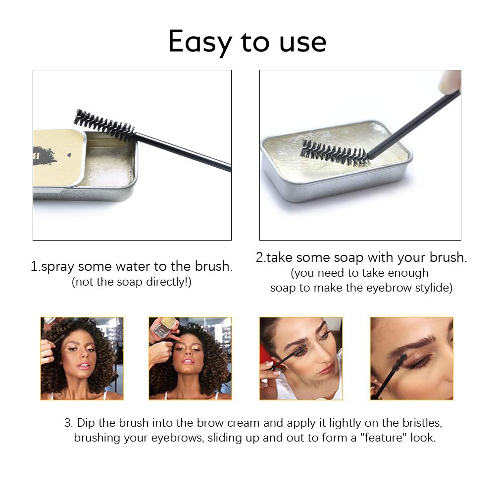 Ownest Jabón para Cejas: modela y define cejas con efecto 3D.