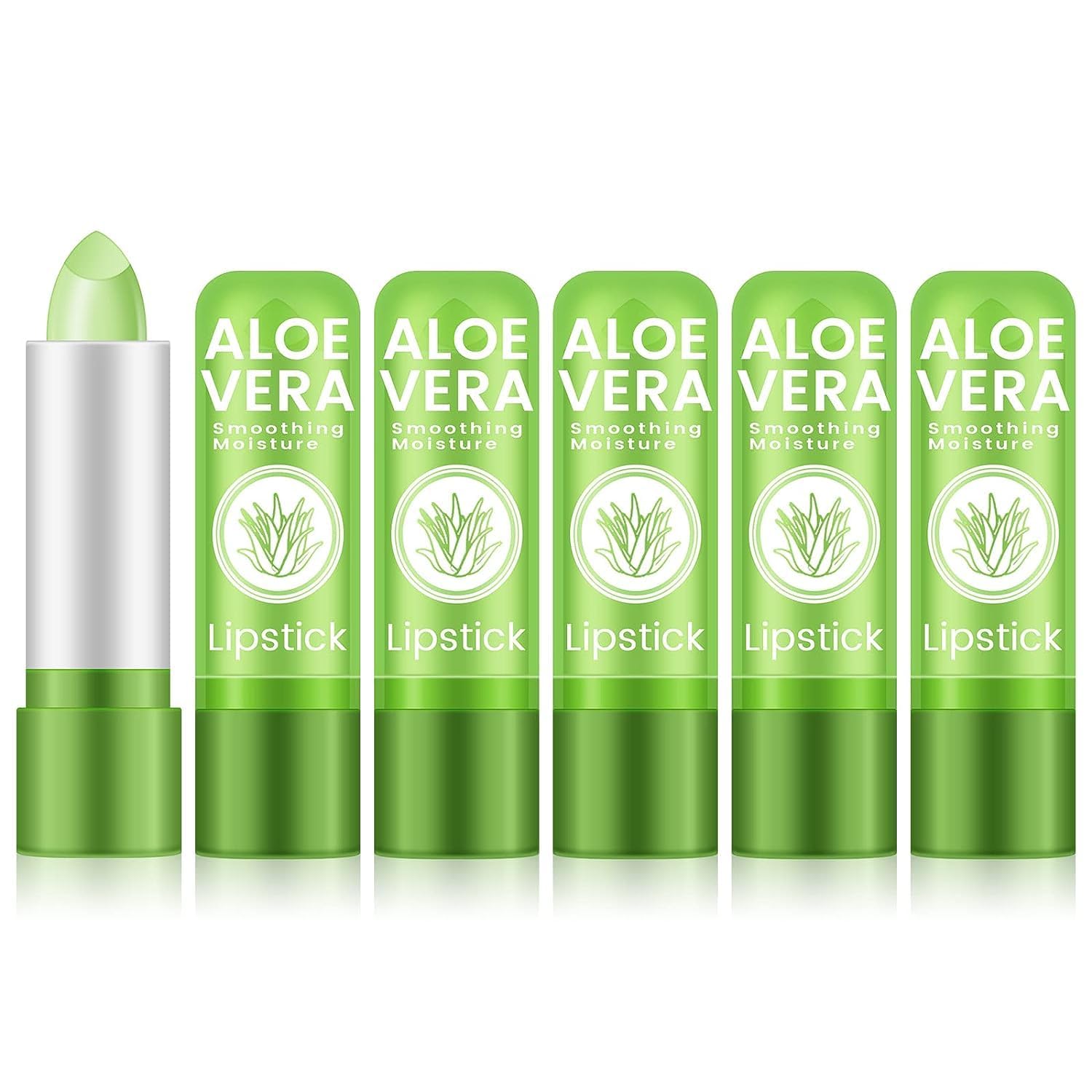 Ownest bálsamo labial Aloe Vera cambia color para hidratación suave