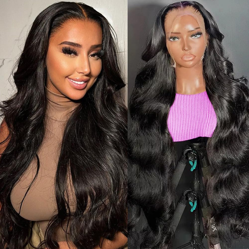 OWNROSE HD 13x6 lace front closeup highlights seamless hairline and transparency