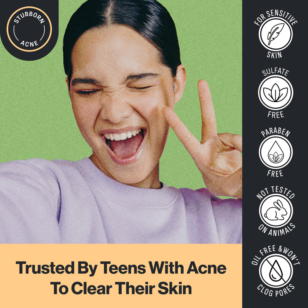Oxy chamomile vitamin E aloe soothing ingredients