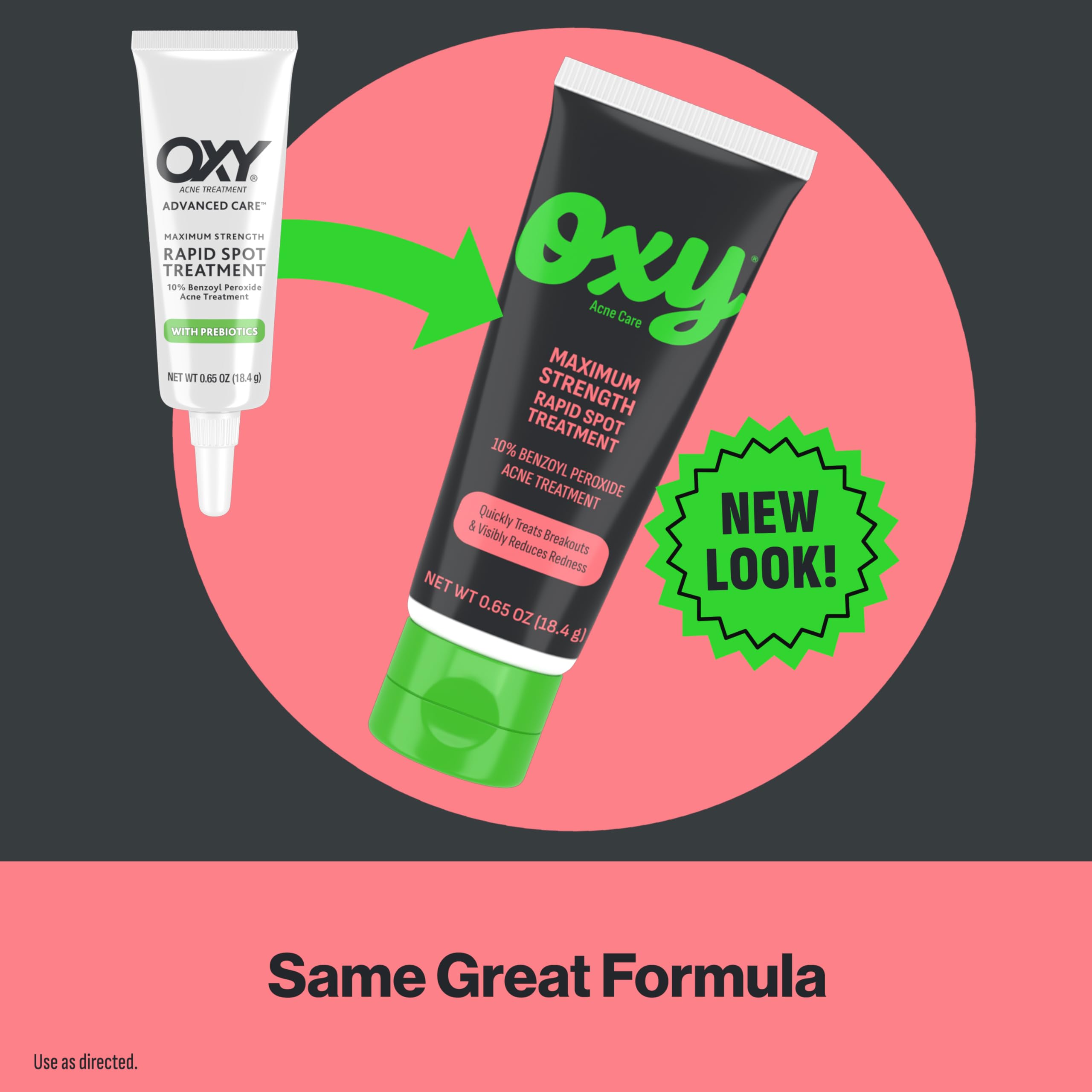 Oxy Rapid Spot Treatment for body use on neck or chest.