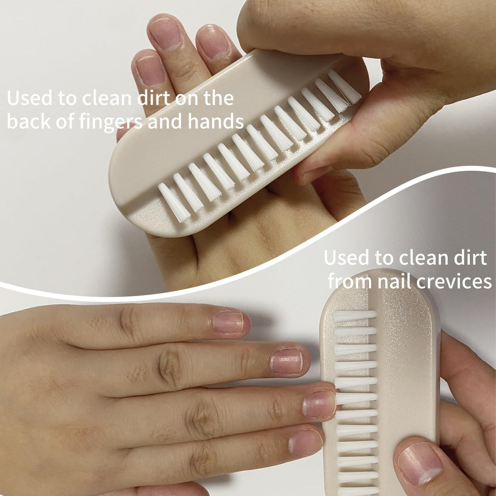 OYEWALLS long-bristle side for under-nail cleaning