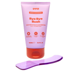 OYO Bye Bye Bush packaging shown for easy at-home hair removal