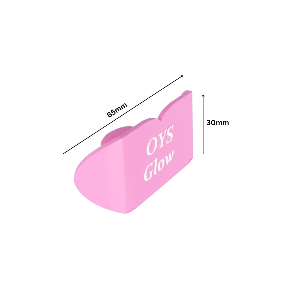 Escudo labial de silicona OYS GLOW para bronceado cómodo