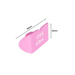 Escudo labial de silicona OYS GLOW para bronceado cómodo