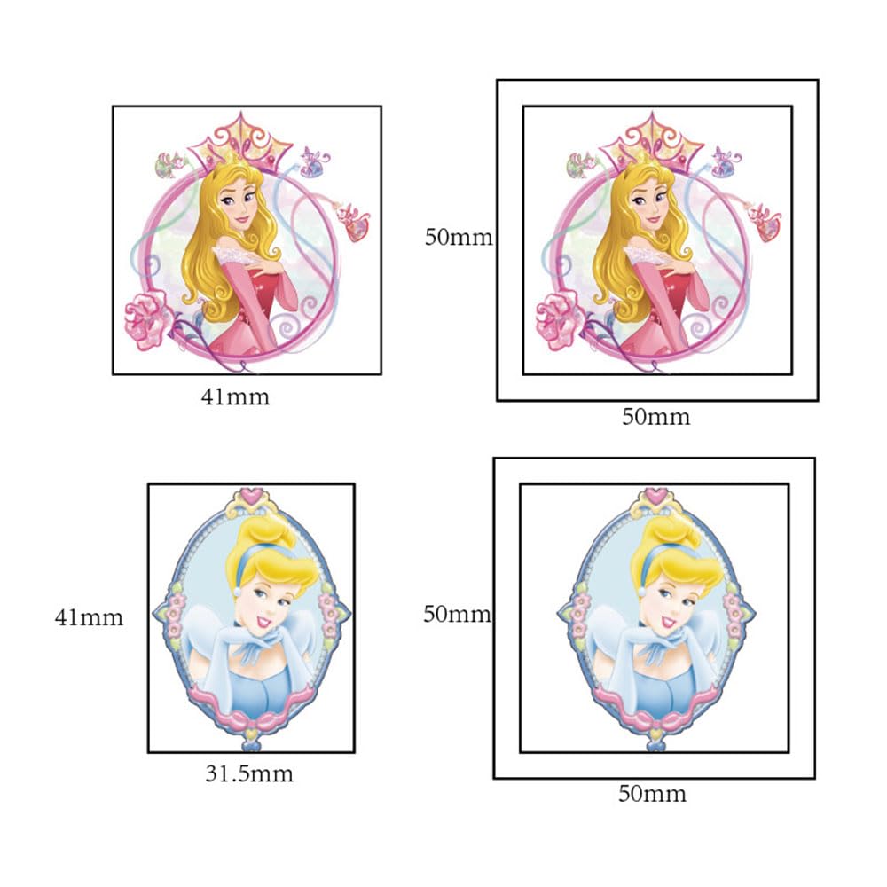 OYZX tatuajes temporales para niñas, enfoque en aplicación rápida en segundos.