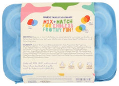 Etiqueta clara de Pacha Soap Bomba espuma cambia color para reconocimiento