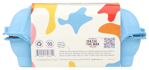Textura suave de Pacha Soap Bomba espuma cambia color para cuidado diario
