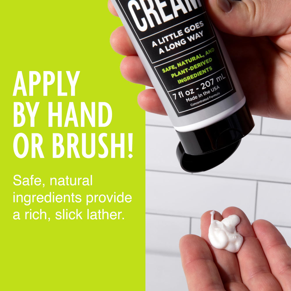 Cruelty-free badge on Pacific Shaving Co product packaging