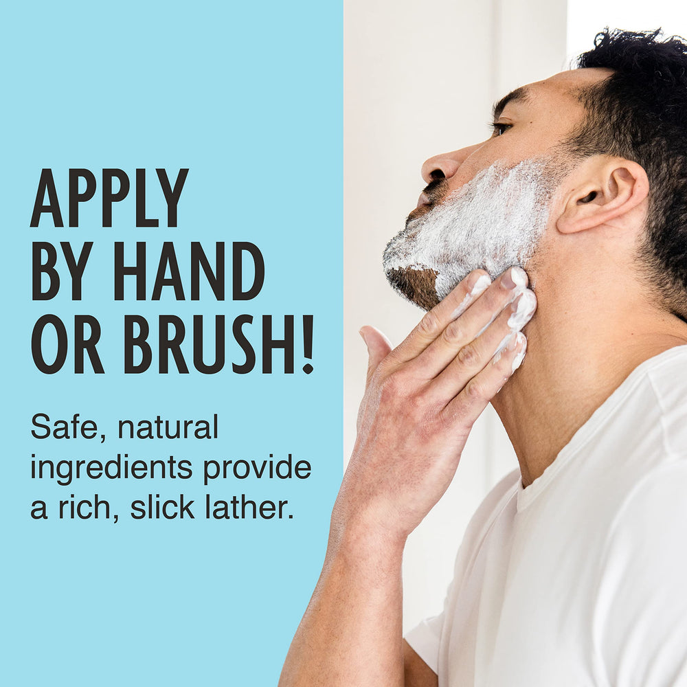 Pacific Shaving Company cruelty-free label on a 7 oz pack for ethical grooming.