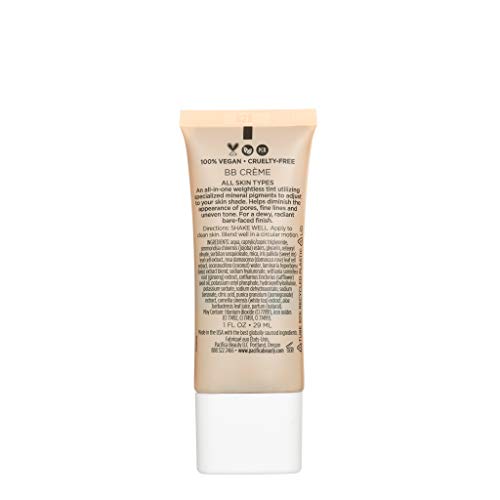 Pacifica Alight BB crema multi-mineral tono medio, cobertura adaptable sin perder naturalidad.