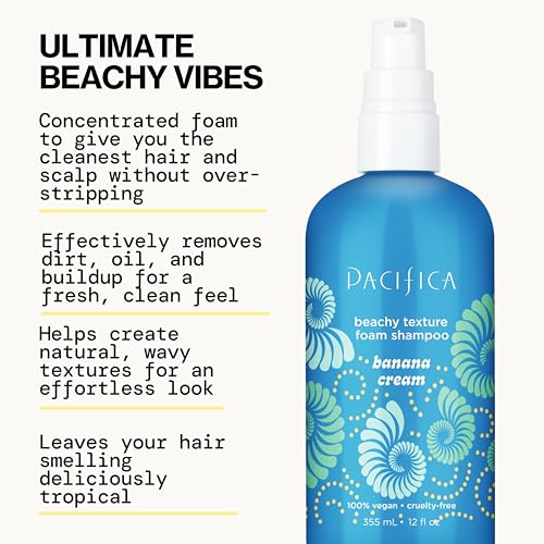 Pacifica Beachy Waves close-up shows textured, wind-swept hair.