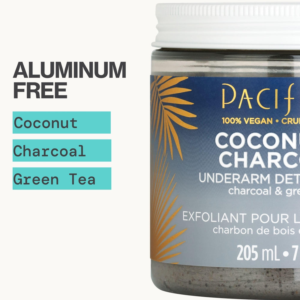 Pacifica carbón activado axilas purifica y refresca