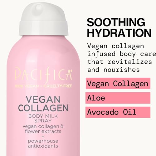 Pacifica colageno-vegano: piel más elástica y firme.