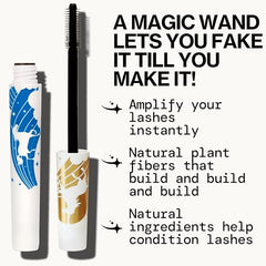Pacifica Dream Big Mascara fibras naturales para alargar pestañas
