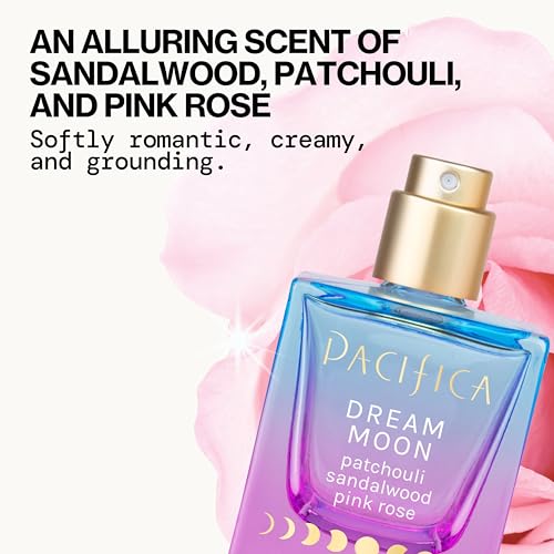 Dream Moon spray on wrist showing easy everyday refresh and mood uplift.