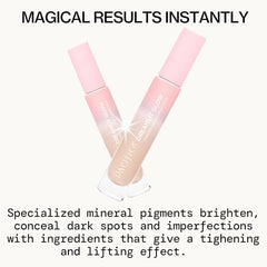 Textura ligera de DreamLit Glow se difumina sin dejar pliegues visibles.