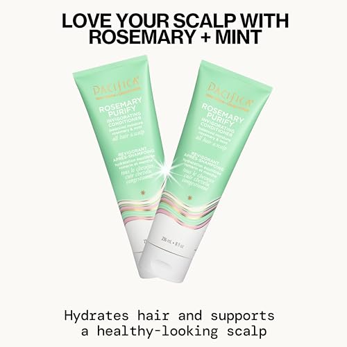 Pacifica etiqueta libre de sulfatos y libre de crueldad para el cabello.