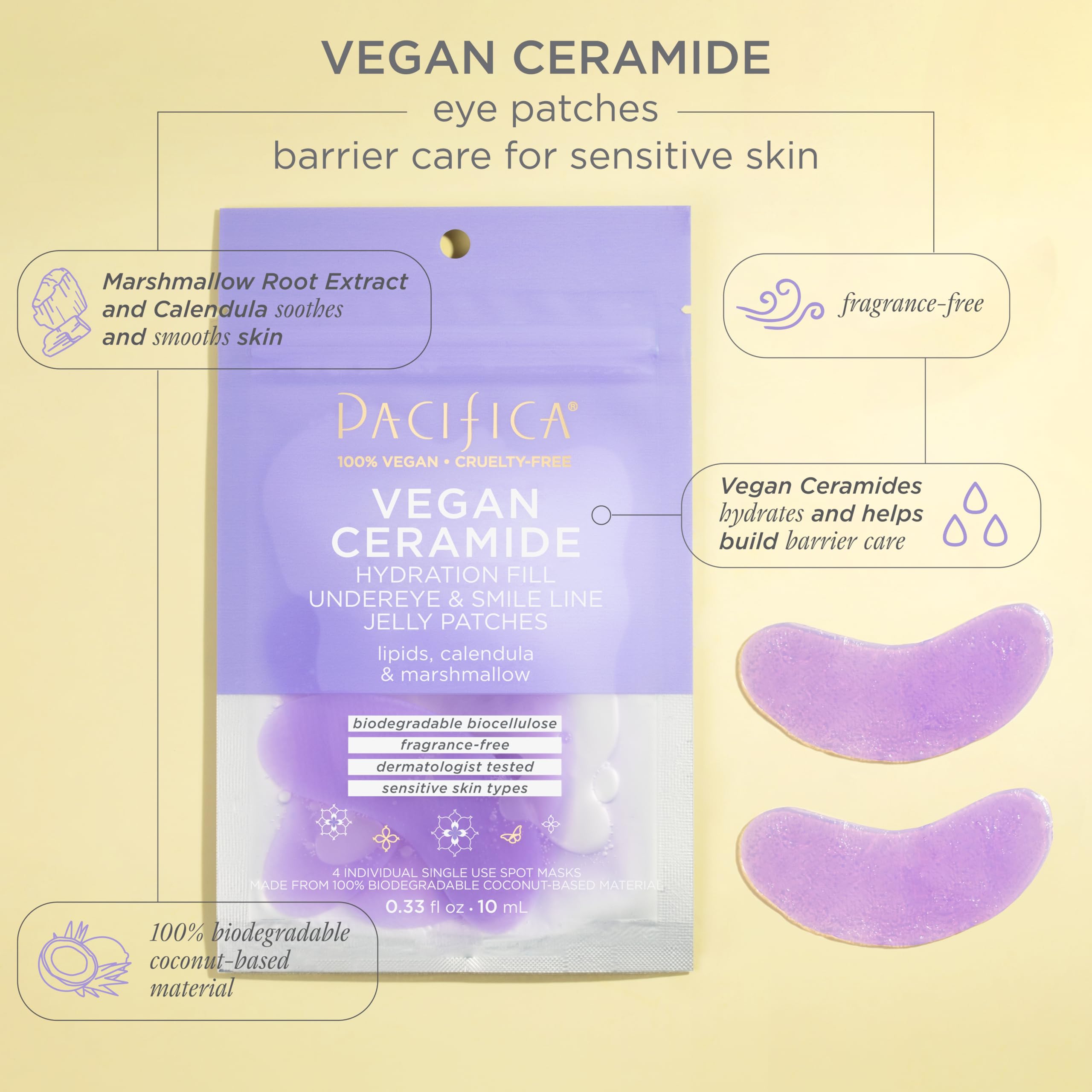 Pacifica fragrance-free packaging presents a vegan skincare option.