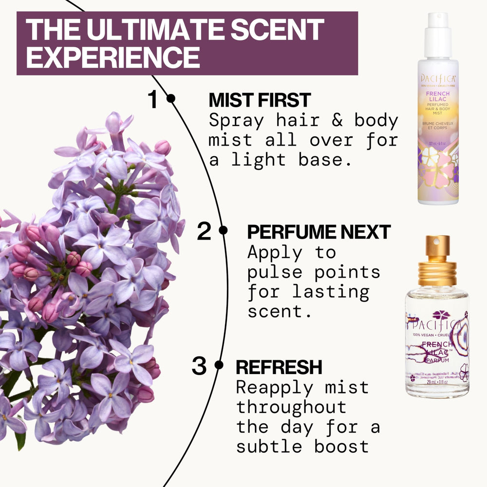 Pacifica French Lilac cruelty-free symbol on packaging